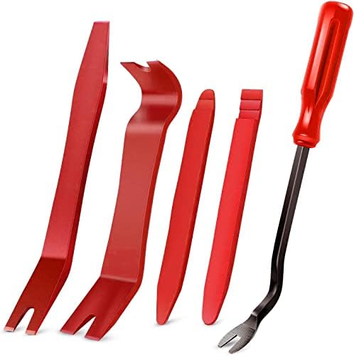 GOOACC 5 PCS Nylon Auto Trim Removal Tool Kit No-Scratch Removal Tool Kit