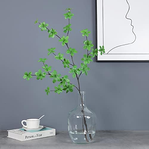 HEWEGO Clear Large Glass Vase,Balloon Glass Jug Vase for Farmhouse 3