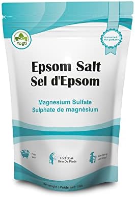Yogti Natural Epsom Salt- Canadian Brand 10 pound