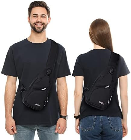 Waterproof Sling Bag Crossbody Backpack for Men Women Sling Backpack Hiking 6
