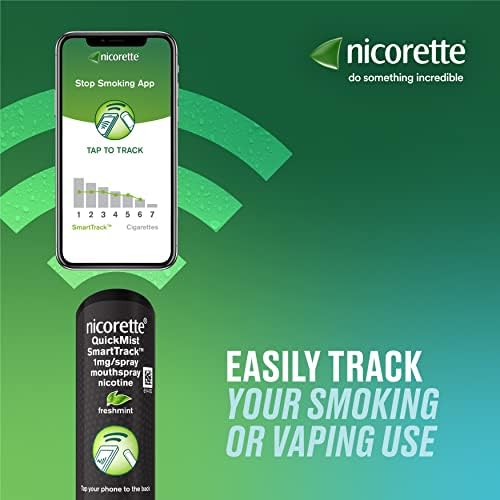 Nicorette QuickMist SmartTrack 1 mg/Spray Mouthspray Nicotine Freshmint 5