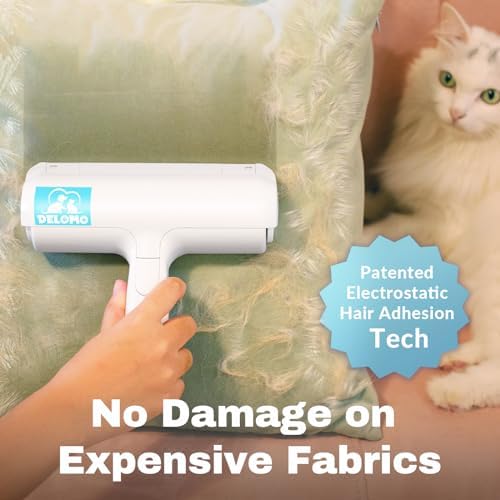 DELOMO Pet Hair Remover – Lint Roller for Pet Hair – Cat and Dog Hair Remover 2