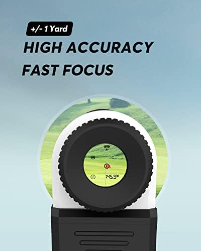 Wosports Golf Rangefinder, 800 Yards Laser Distance Finder 6