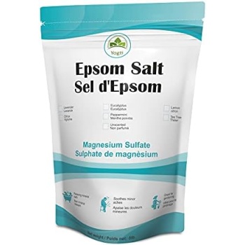 Yogti Natural Epsom Salt- Canadian Brand 5 pound