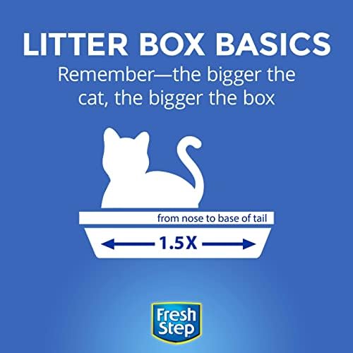 Fresh Step Clumping Cat Litter, Multi-Cat Odor Control, 14 lbs 5