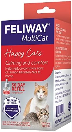 FELIWAY MultiCat Calming Pheromone, 30 Day Refill – 1 Pack 2