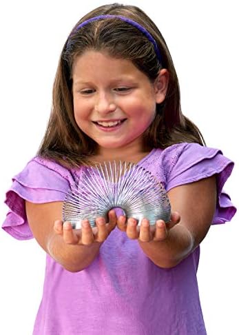 Just Play The Original Slinky Walking Spring Toy, Metal Slinky, Fidget Toys, 2