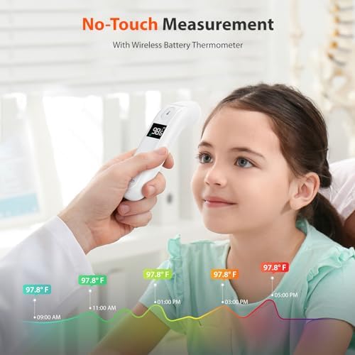 iHealth Digital Thermometer for Adults and Kids – Infrared Forehead Thermometer 7