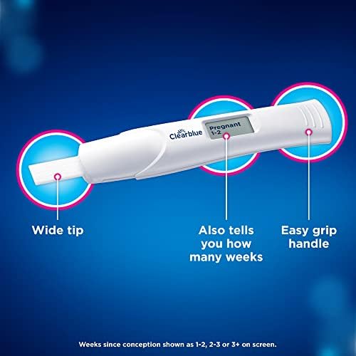 Clearblue Pregnancy Test – Digital with Weeks Indicator, The Only Test That 6