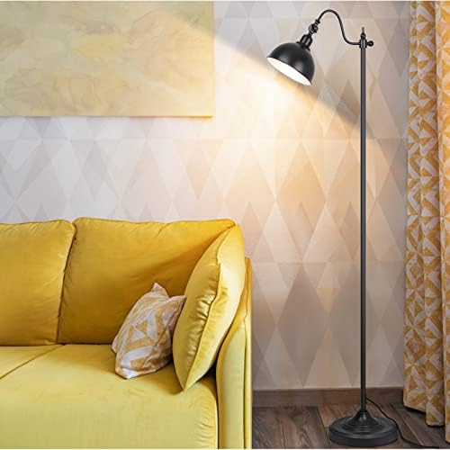 Mlambert Industrial LED Standing Floor Lamp Modern with 11W LED Bulb 7