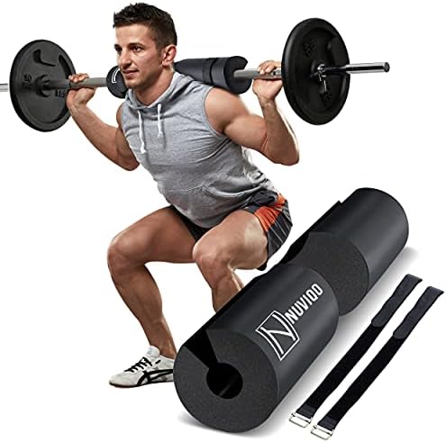 Barbell Pad Squat Pad for Lunges and Squats – Hip Thrust Pad for Olympic