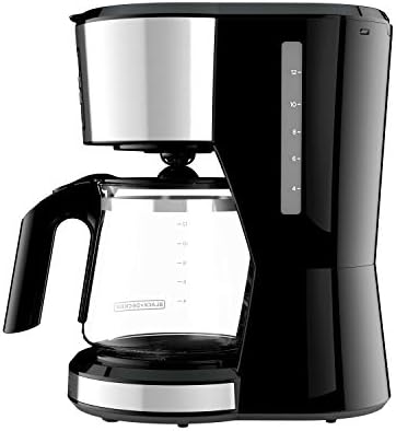 BLACK + DECKER 12 Cup Programmable Coffee Maker in Stainless Steel 3