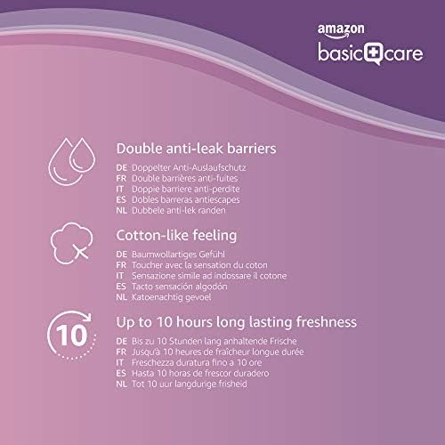 Amazon Basic Care lady pants plus Medium – 28 Count (4 Packs of 7), White 6