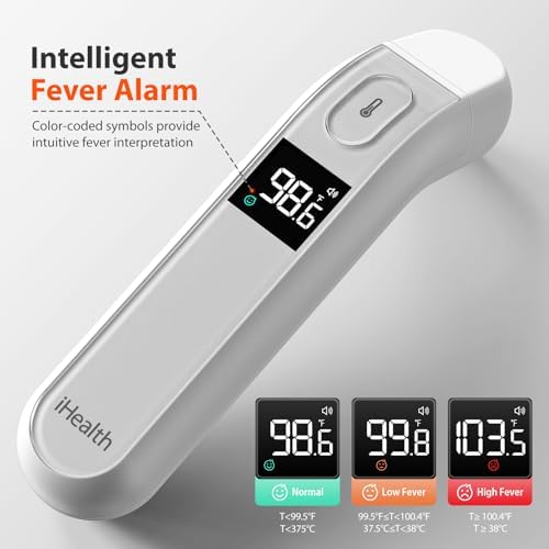 iHealth Digital Thermometer for Adults and Kids – Infrared Forehead Thermometer 2