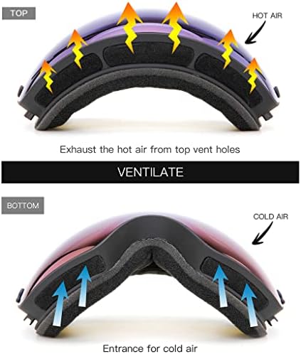 Juli OTG Ski Goggles- Over Glasses Winter Snow/Snowboard Goggles 7