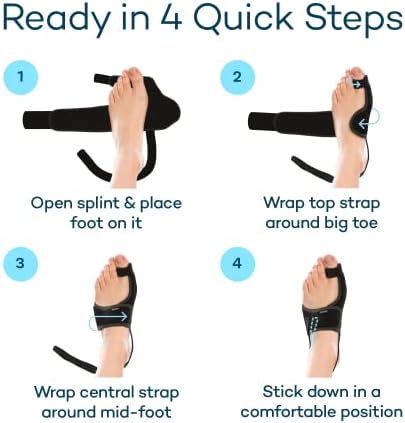 Caretras Bunion Corrector, Orthopedic Bunion Splint, Big Toe Separator Pain 7