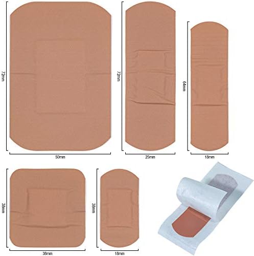 Safety First Aid Group HypaPlast Pink Washproof, Assorted (100) Sterile 5