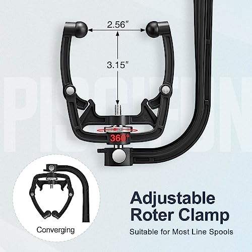 Piscifun Fishing Line Spooler, No Line Twist Spooling Station System 5