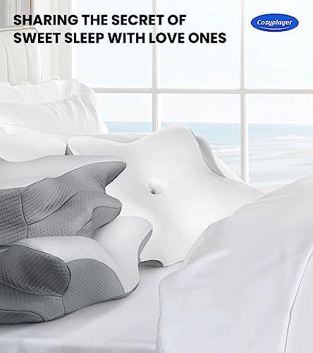 Ultra Pain Relief Cooling Pillow for Neck Support, Adjustable Cervical Pillow 7