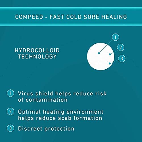 Compeed Cold Sore Discreet Healing Patch, 15 Count (Pack of 1) 6