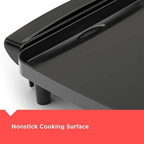 BLACK+DECKER Electric Griddle with Removable Temperature Probe, Indoor Grill 4