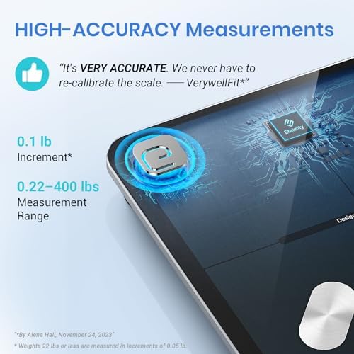 Etekcity Scale for Body Weight FSA HSA Store Eligible,Smart Bathroom Digital 2