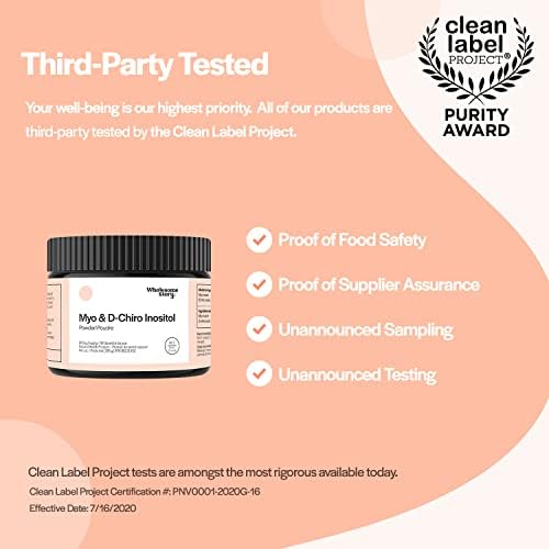 Canada Myo-Inositol & D-Chiro Inositol Powder | 90-Day Supply | 40:1 Ratio 3