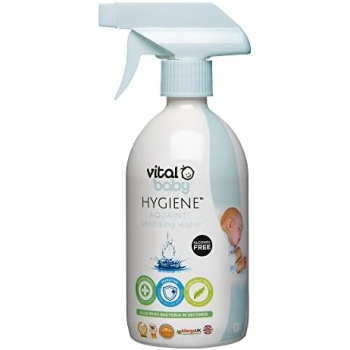 Vital Baby Hygiene AQUAINT Sanitising Water - Kills 99.9% of Germs - Baby Safe