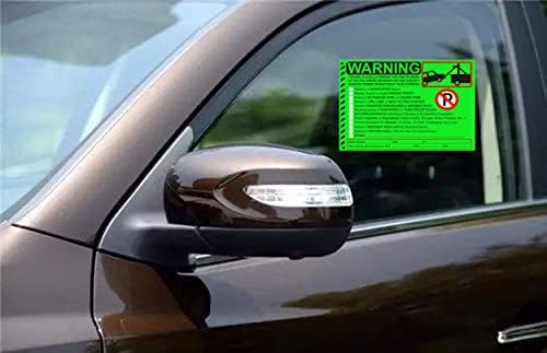 Parking Violation Stickers Notice Parking Violation Stickers 5