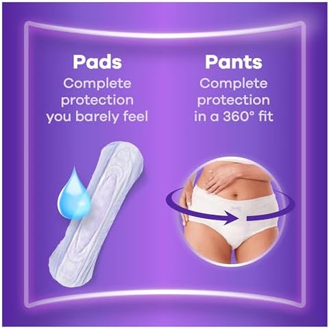 Always Discreet Incontinence Pads Women, Normal, 48 Moderate Absorbency Pads 6
