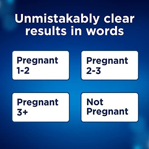 Clearblue Pregnancy Test – Digital with Weeks Indicator, The Only Test That 3