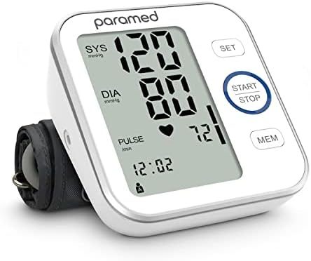 Paramed Blood Pressure Monitor - Bp Machine - Automatic Upper Arm Blood Pressure