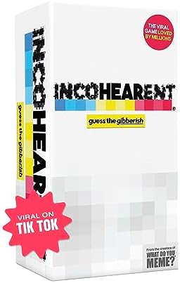 WHAT DO YOU MEME? Incohearent - The Party Game Where You Compete to Guess
