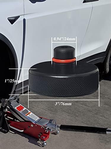 SYOAUTO Jack Pad for Tesla Model 3/Y/S/X Tesla Pucks Rubber 7