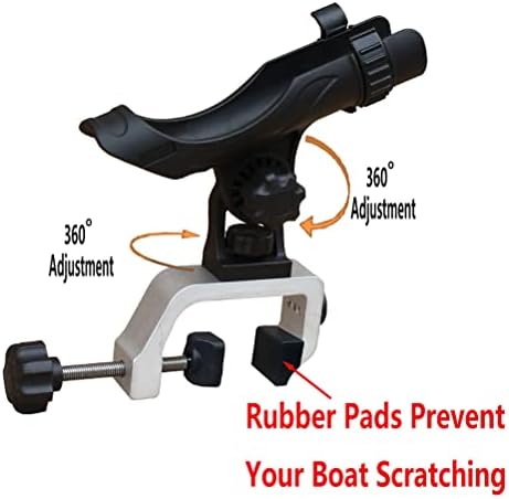 Brocraft Power Lock Fully Adjustable Rod Holder with Aluminum Universal Clamp 2