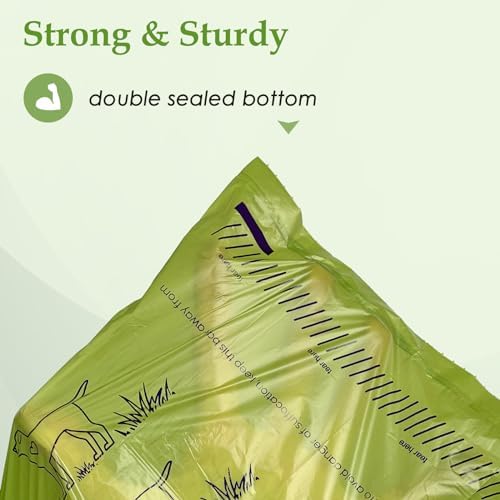 240 Count 13” x 9” Dog Poop Bags Rolls, Leakproof Strong & Sturdy Poop Bags 2