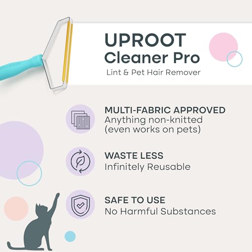 Uproot Cleaner Pro Pet Hair Remover – Special Dog Hair Remover Multi Fabric Edge 3