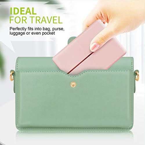 FYY Daily Pill Organizer, 7 Compartments Portable Travel Pill Case 7