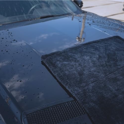 Blackline Car Care XL 3ft x 2ft, Ultra-Absorbant Microfiber Car Drying Towel 5