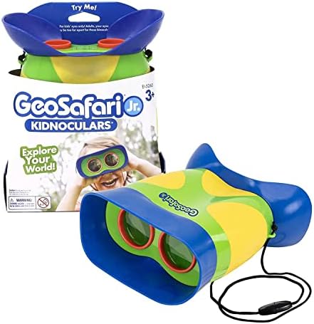 Educational Insights GeoSafari Jr. Kidnoculars - Binoculars for Kids Ages 3+