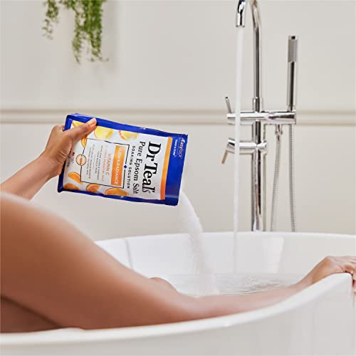 Dr Teal’s Pure Epsom Salt Soak, Glow & Radiance with Vitamin C & Citrus 6