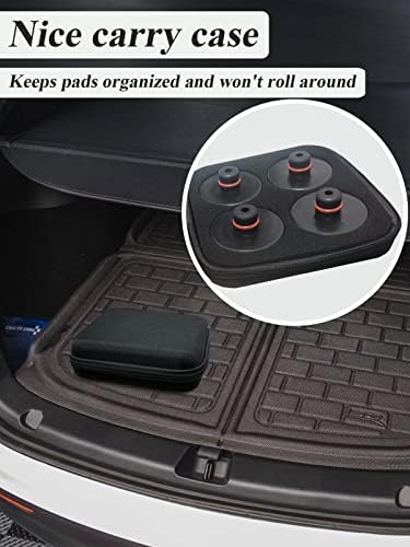 SYOAUTO Jack Pad for Tesla Model 3/Y/S/X Tesla Pucks Rubber 5
