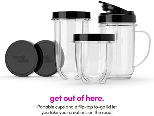 Magic Bullet Blender, Mixer & Mini-Food Processor In-One (17-Piece Set) 6