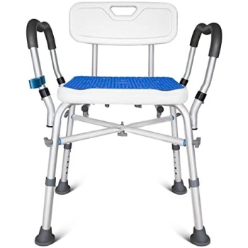 Bath Chair with Arms, Medical Shower Seat, Bariatric Bath Stool Safety Shower