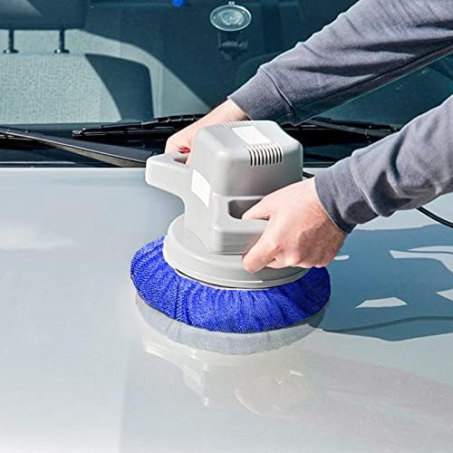 FONAROLL 5 to 6 Inch Car Polisher Pad Bonnet, 15Pcs Car Polishing Bonnet Buffing 7