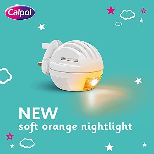 Calpol Vapour Plug Nightlight Lavender Chamomile 3+ Months (Orange Light) 3