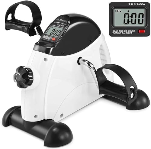Pedal Exerciser Mini Exercise Bike for Leg and Arm Cycling Recovery Exercise Low