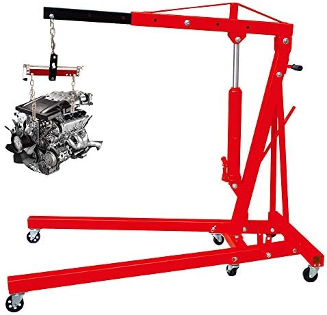 BIG RED T32100 Torin Engine Hoist Shop Crane Accessory: Steel 3 Position Engine 5