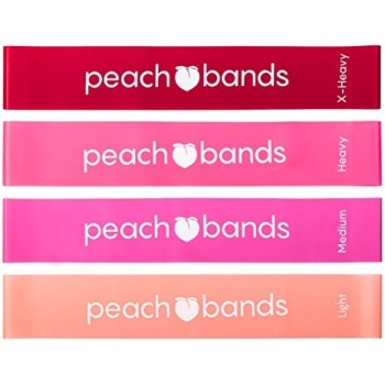 Peach Bands Resistance Bands Set - Exercise Workout Booty Bands