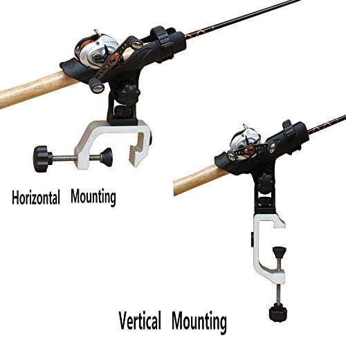 Brocraft Power Lock Fully Adjustable Rod Holder with Aluminum Universal Clamp 4